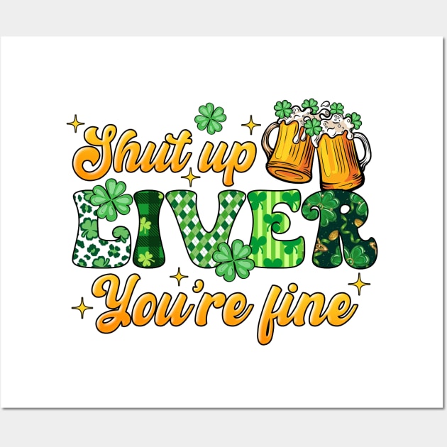 St. Patrick's Day Shirt Wall Art by SVGBistro